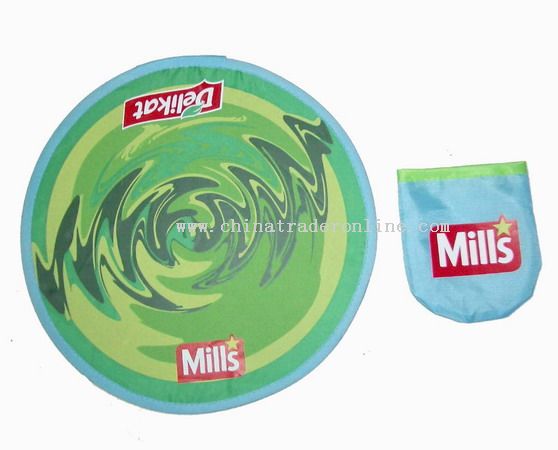 Nylon Foldable Frisbee from China